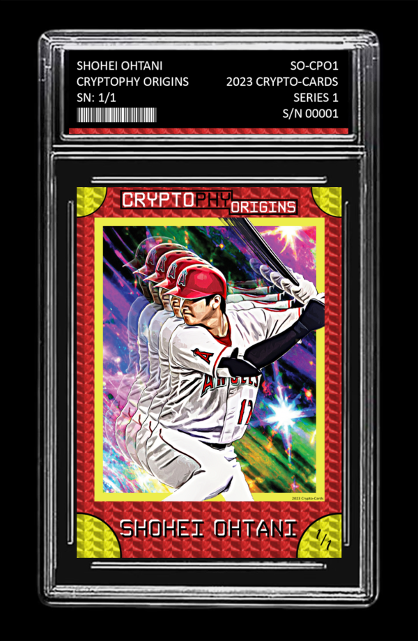 Shohei Ohtani CRYPTOPHY ORIGINS 1/1