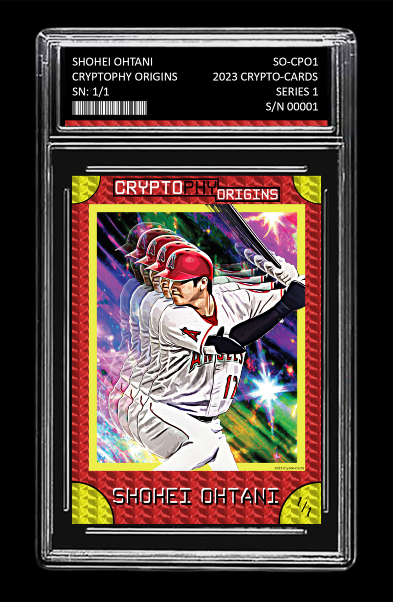 Shohei Ohtani CRYPTOPHY ORIGINS 1/1