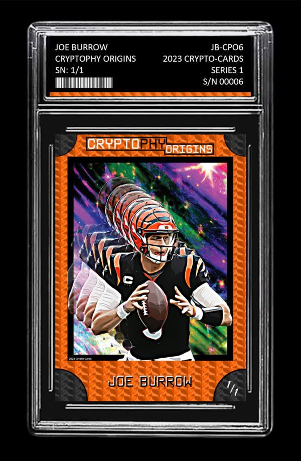 Joe Burrow CRYPTOPHY ORIGINS 1/1