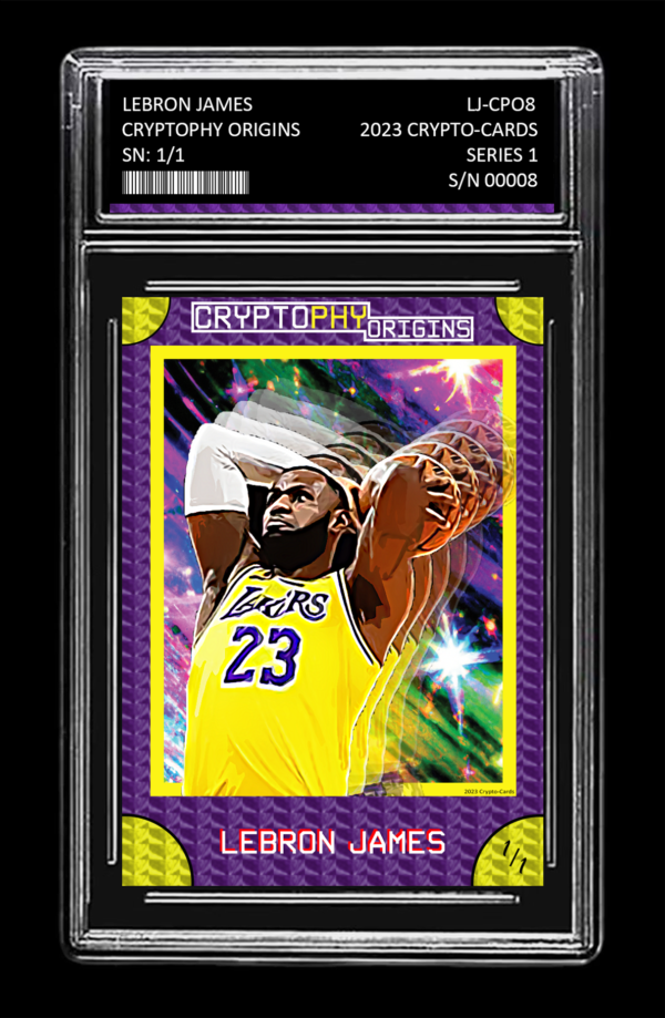 Lebron James CRYPTOPHY ORIGINS 1/1
