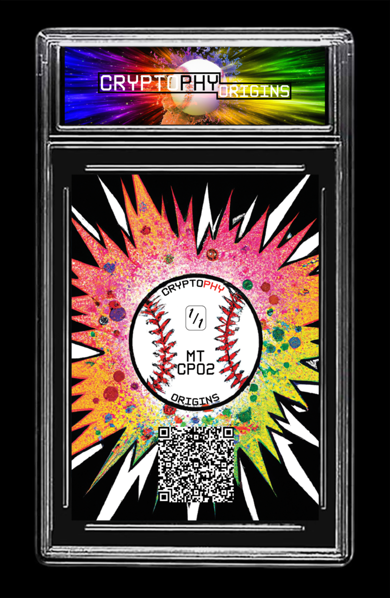 Mike Trout CRYPTOPHY ORIGINS 1/1 - Image 2